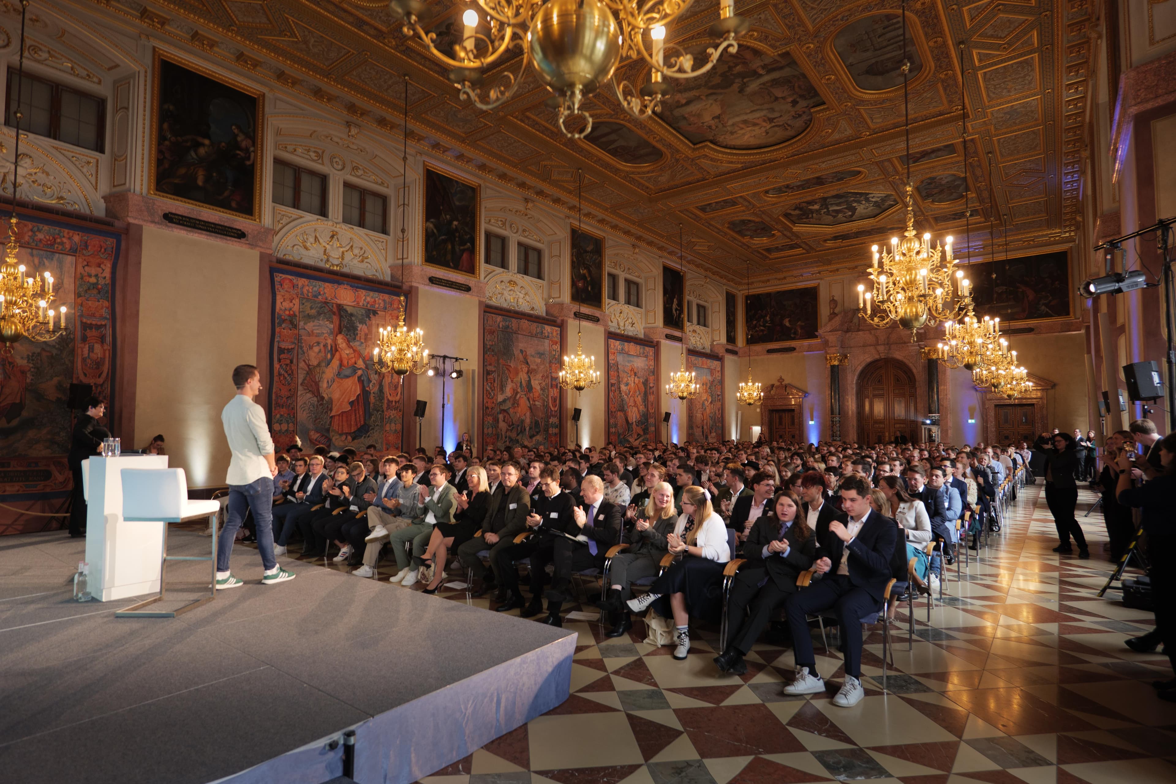 Michael Eham bei einer Grossveranstaltung